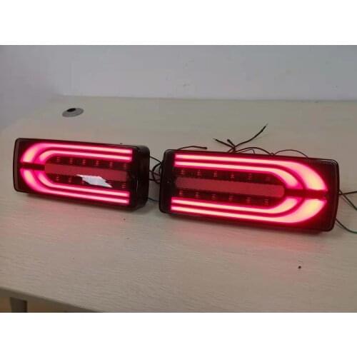 RQXR Led tail light brake lamp driving lights turn signal assembly for Mercedes Benz G class w463 g500
