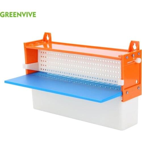 Bee Pollen Collector Bee Hive Pollen Trap Collector with Removable Ventilated Pollen Tray Beekeeping Collecting Supplies Tools