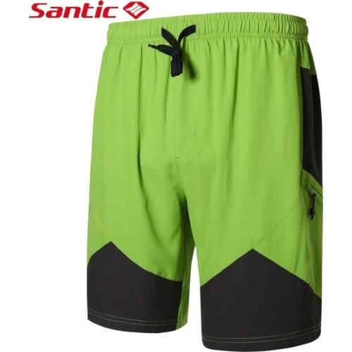 Santic Bicycle Short Cycling Shorts Mountain Spring Summer Autumn Bike Downhill Shorts Loose Outdoor Sports Riding Road MTB