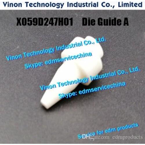 X059D247H01 edm Ceramic Die Guide A for Mitsubishi FA10,FA20,FA30,BA8,BA24,FA-S Advance machines X059-D247-H01, DK31900, DK319A