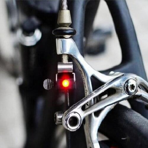 Mini Brake Bike Light Mount Tail Rear Bicycle Light Cycling LED Light High Brightness Waterproof LED Lamp Cycling Accessories