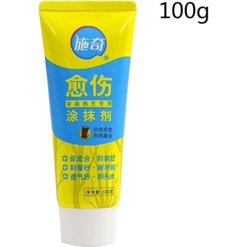100g Tree Wound Bonsai Cut Paste Smear Agent Pruning Compound Sealer with Brush