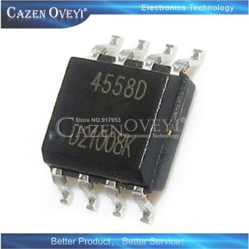 20piece NJM4558D NJM4558 4558D 4558 SOP-8 In Stock