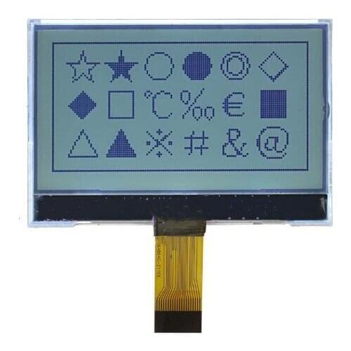 20PIN COG 12864 LCD Display Screen ST7567A Drive IC White Backlight