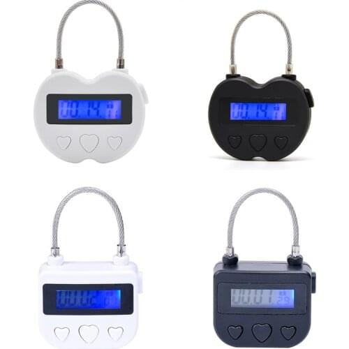 4 Mode Digital Time Lock Bondage Timer Switch Fetish Electronic Timer BDSM Restraints Sex Toy For Couples Accessories Adult Game