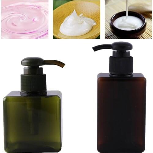 4Pcs 100/150/250/280/450ml Travel Cosmetic Press Storage Bottle Liquid Dispenser Cosmetics Shampoo Bottle Hand Sanitizer Bottle