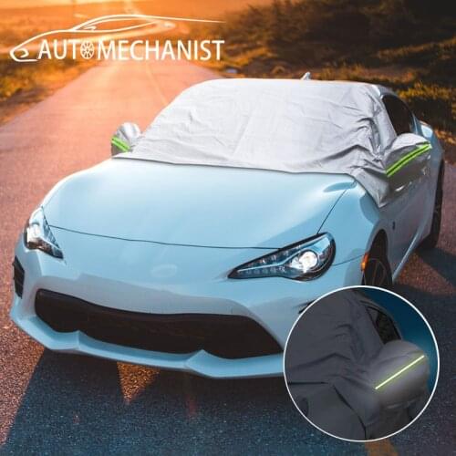 Car Cover Outdoor Protection Snow Ice Sun Shade Dust Frost Freezing Dust proof Car Windshield Cover Universal Exterior Parts