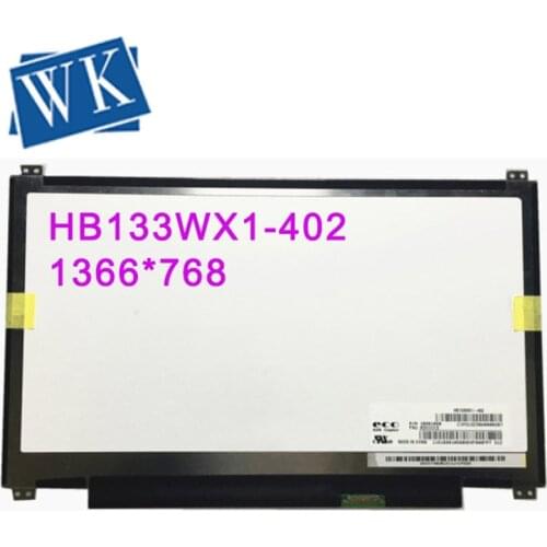 Free Shipping HB133WX1-402 N133BGE-EAB B133XTN01.6 M133NWN1 R3 30pins EDP for Acer S5 S5-391 Laptop LED Display Screen