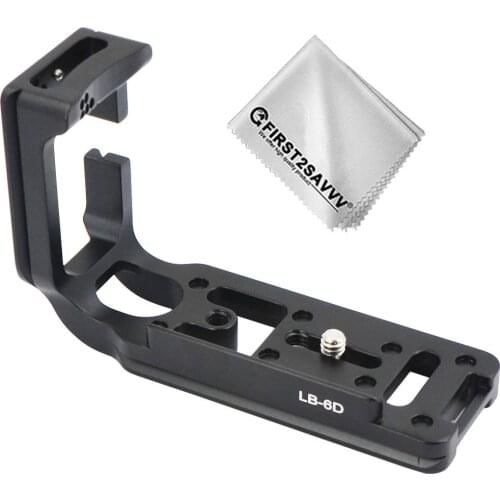 Quick Release L Plate Bracket Holder Hand Grip for Canon EOS 6D Camera Arca-Swiss Standard Mounting Side Plate