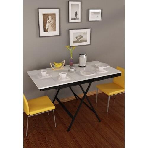 Decorfim folding portable smart Sapphire Mobile table smart table that can be both shelf and table stylish design mobile table