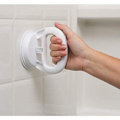 Elderly Seniors Handicap Disabled Suction Grip Safety Bar Handle Grab Rail Hook for Shower Bathtub
