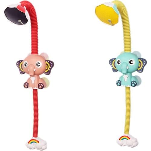 Baby Elephant Electric Shower Childrens Bathroom Cartoon Baby Elephant Automatic Water Spray Shower Water Toy