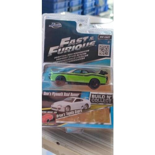 Ja da 1:64 DOMS PLYMOUTH ROAD RUNNER (2) Alloy model car Metal toys for childen kids diecast gift