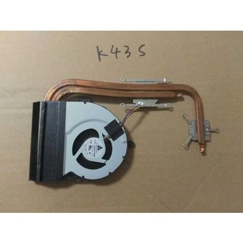 CPU Cooler Radiator Heatsink Fan Fit For ASUS A43 K43 X43 K43SD X43S K43S A43S laptop motherboard Fan