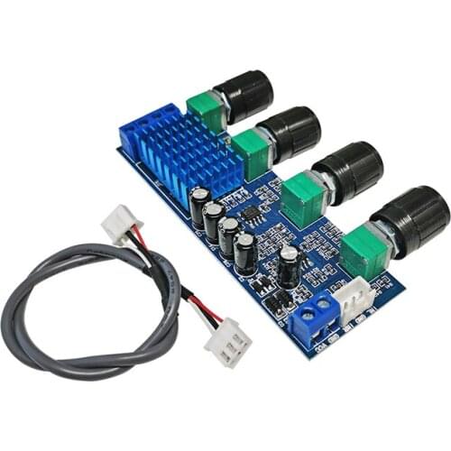 KYYSLB 80W*2 4-8ohm DC12-24V TPA3116D2 Audio Digital Power Amplifier Board Dual Channel High Power Digital Amplifier Board
