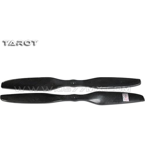 Multi rotor helicopter Tarot 3K Pure carbon forward reverse propeller set 1855 1555 round point TL2812 TL2822
