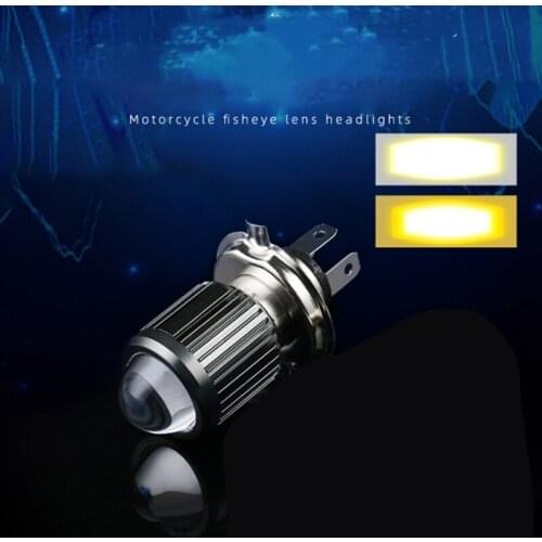 Motorcycle H4 LED Lens Headlight LED Headlight Suitable for Scooter Motorbike Motorcycle