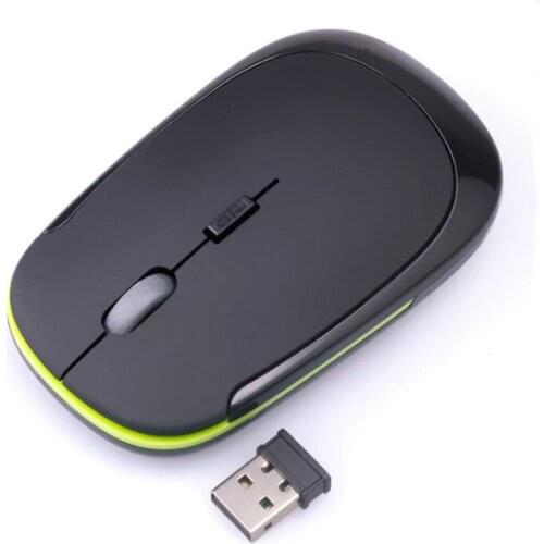 Mini Ultra-thin Rechargeable Mouse Wirelesss Silent Bluetooth Mice Computer MouseFor Laptop Computer 2400 DPI Ergonomic