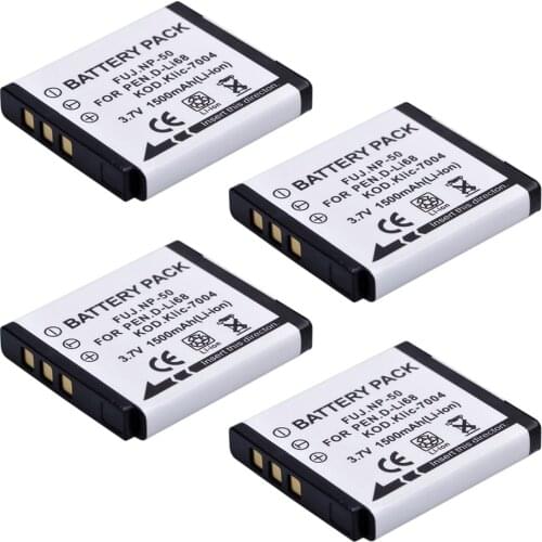 NP-50 FNP50 Battery for Fujifilm FinePix F200EXR F75EXR F70EXR F100fd F60fd F50fd XF1 XP100 XP150 XP170 X20 F605EXR KLIC-7004