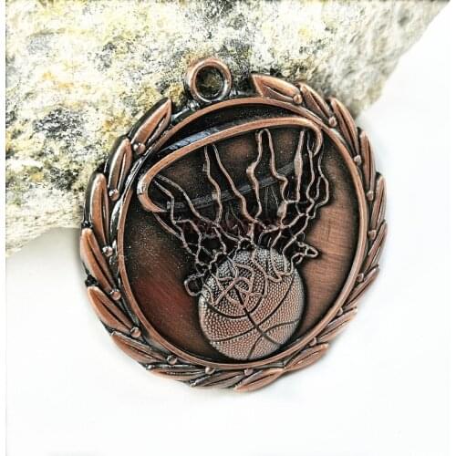 Jumping game Basketball Games Competition Medal Medal Commemorative Gold Medal Bronze School Factory Activities 2020