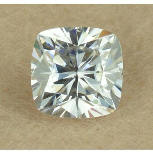 Hot Sale VVS D White Color Square Cushion Shape Princess Cut Lab Grown Moissanites Stone For Bracelet Necklace Earring
