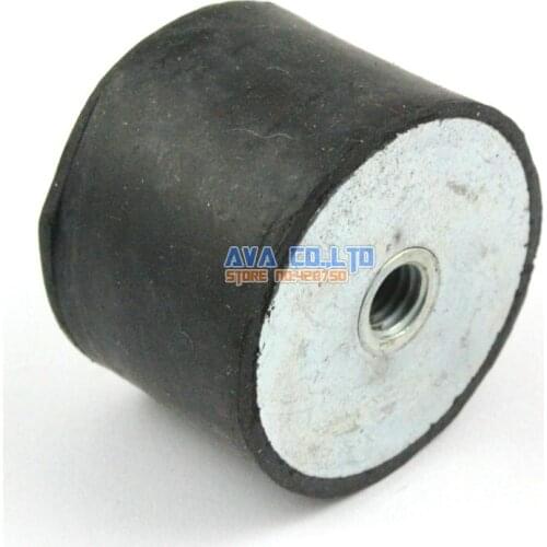 2 Pieces 40*30mm M8 Female - Female Rubber Anti Vibration Mount Bobbin Isolator