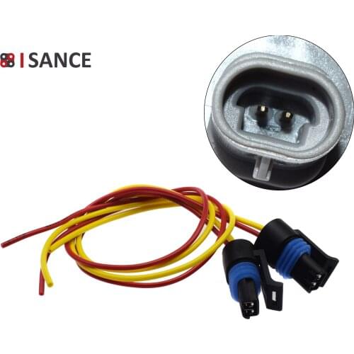 ISANCE Coolant Temperature Sensor Plug Connector Pigtail 12101899 88987993 PT1350 12046623 PT1798 For GMC LT1 LS1 Transmission