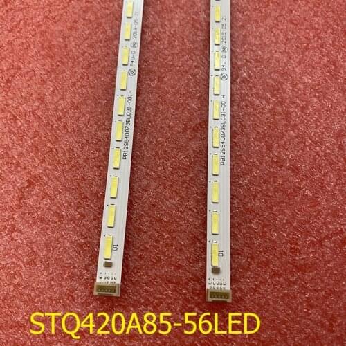 2pcs/set LED backlight bar For 42L1353C 42L1356C 017-420-0006-1 STQ420A85-56LED-REV02-131210 56 LEDs 540mm