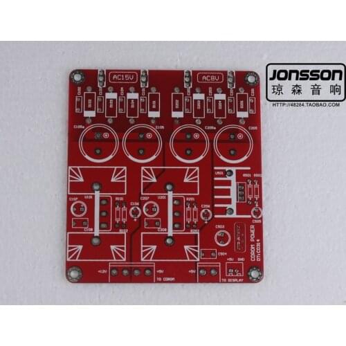 High Current LT1083 CD-ROM Power-Supply Fever Linear Power-Supply Independent Rectifier 3-way Voltage-stabilized PCB Empty Board