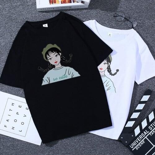 Футболка женская tops harajuku tshirt women футболка топ la casa de papel ropa mujer oversized summer aesthetic clothes print