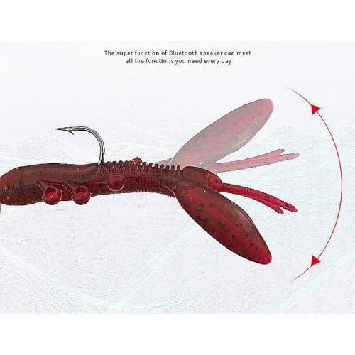 10PCS All For Fishing Lure Accessories Tackle Goods Artificial Silicone Bait Fishing Hooks Feeder Tsurinoya Wobblers Soft Lures