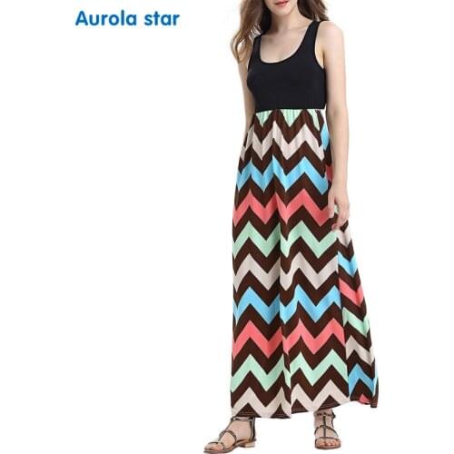 AUROLA STAR Sleeveless Summer Dresses