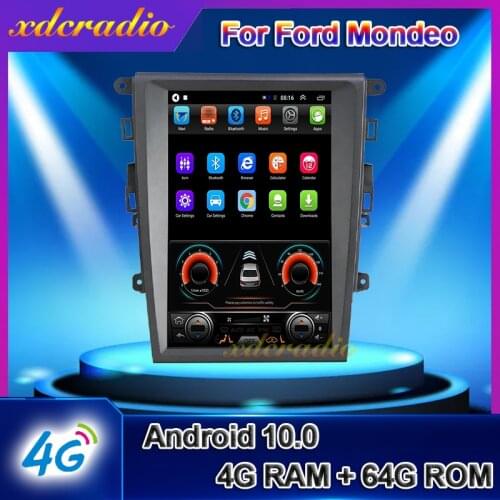 Xdcradio 12.1" Android 10.0 For Ford Mondeo Car Radio Automotivo Car DVD Multimedia Player Auto GPS Navigation Stereo 2013-2017