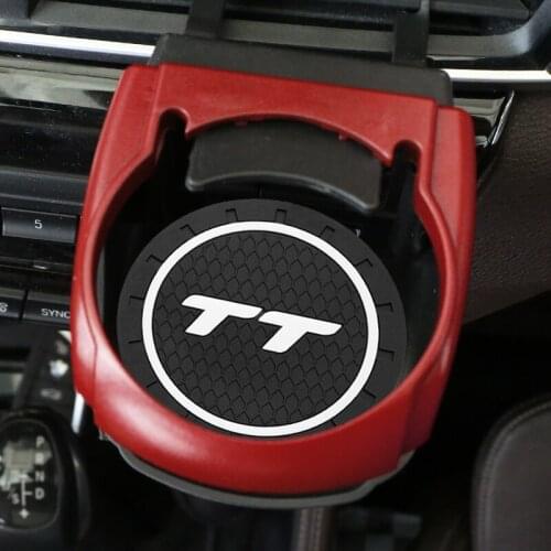 Car Cup Holders Car Outlet Air Vent Mount Drink Water Cup Bottle Can Holder For Audi TT Auto Accessories