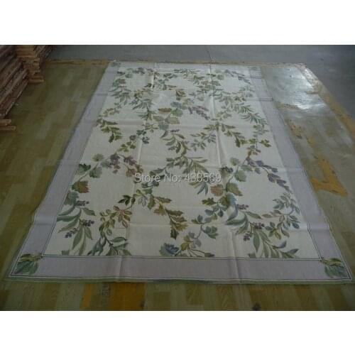 Free Shipping 6'x9.2' 10K handmade Rugs 100% New Zealand Wool high quality woolen rugs & carpets