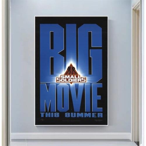 CP1138 Small Soldiers (2) Classic Hot Movie Print Silk Fabric Poster Indoor Wall Art Decor Gift