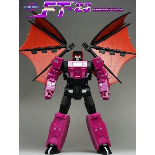 FansToys Transformeration Toy FT-23 FT23 Dracula Headmasters Mindwipe Mp Action Figure New