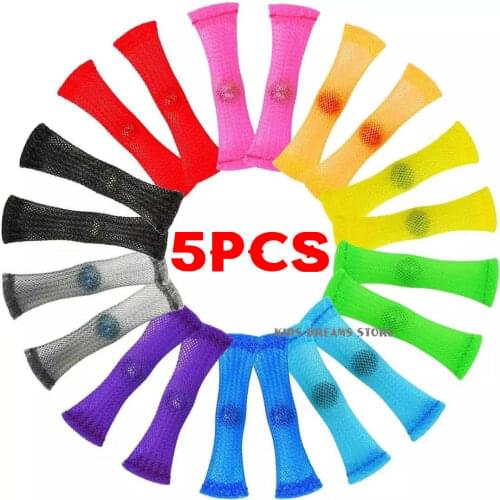 Fidget Toys Marble Mesh Stress Relief Ball Pressure Sensory Toys Pack Autism ADHD Anxiety Therapy Toys OCD Braided Easy Bend