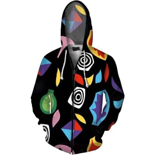 Stranger Things Zipper Fashion Hoodies Casual Coats Bomber Unisex Slim Outwear Uniform Hip Hop Printed Jacket Cosplay Sweatshirt