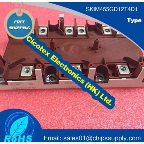 SKIM455GD12T4D1 MODULE IGBT SKIM455 GD12T4D1 SKIM455GD12-T4D1 SKIM 455GD12T4D1