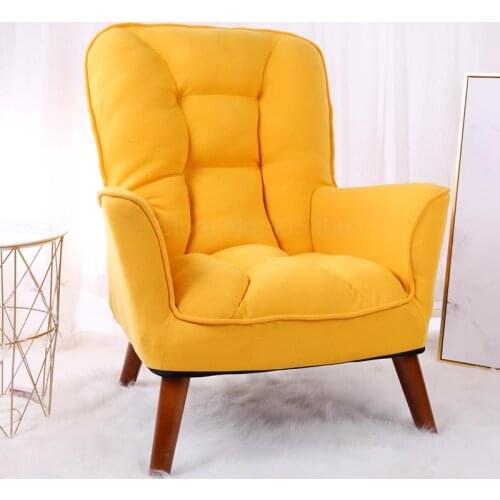 Single sofa chair Adjustable recliner lazy sofa Small apartment bedroom room balcony lounge chair