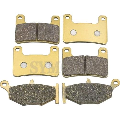 Motorcycle Front Rear Brake Pads For Suzuki GSX1300R Hayabusa RK8/RK9/RL0 GSX 1300 2008-2012 DL1000 V-Strom 1000 ABS 2014-2019