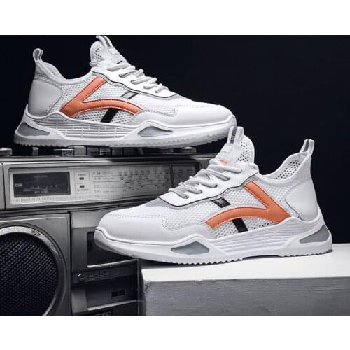 Causal white trainers casual sapatilhas sports sale sapato comfort spring mannen casuales mesh hombre sneaker sapatos on men de