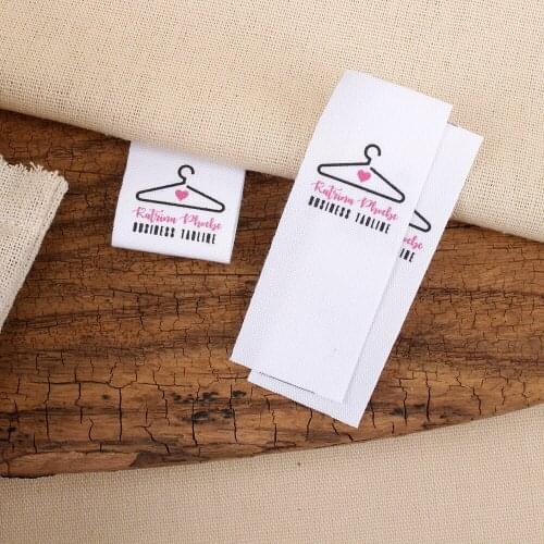 Handmade, Heart, Fold Cotton Fabric, Sewing Labels, Sewing Knitting, Crochet Gift, Unique Gift, Personalised Gift (MD1015)