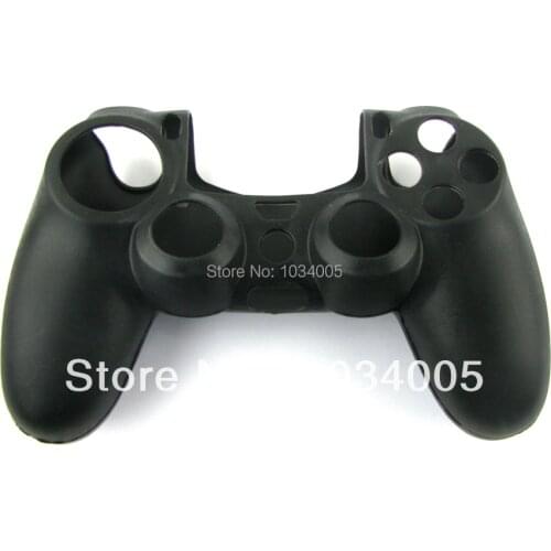Silicone Rubber Soft Gamepad Handle Case Skin Joystick Parts Cover Controller Grip Handle Console for PS4 slim pro