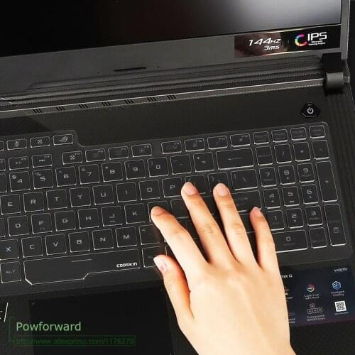 For Asus ROG Strix Scar III GL731GV GL731GT GL731GU GL731GW GL731 GV GT GU GW 17 inch Laptop TPU Clear Keyboard Cover skin