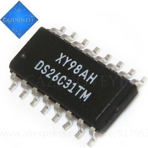 10pcs/lot DS26C32ATM DS26C32AM DS26C31ATM DS26C31TM DS26C31 DS26C32 SOP-16 In Stock