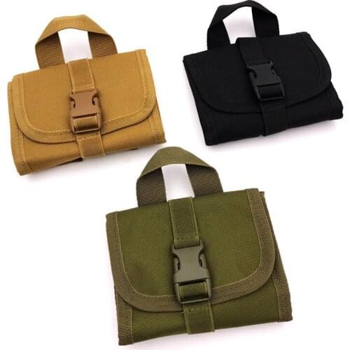 3 Color MINI 14 Hole Bullet Tactical Multi-functional Tactics Molle Pouch Bag Airsoft Bandolier Bags for Hunting Shooting