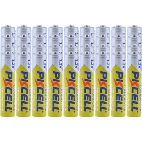 36PCS PKCELL 3A 1000MAH AAA Rechargeable Battery aaa ni-mh batteries battery rechargea 1.2v NIMH AAA Battery