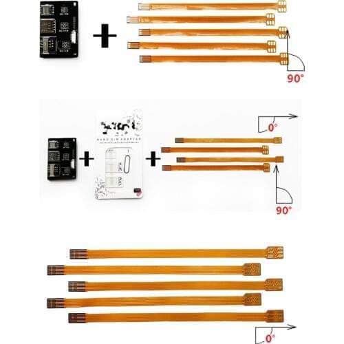 Dual Sim adapter Phone IC Card Activation Activator SIM Card Converter Universal Card Extension Tools For Iphone xs max Android